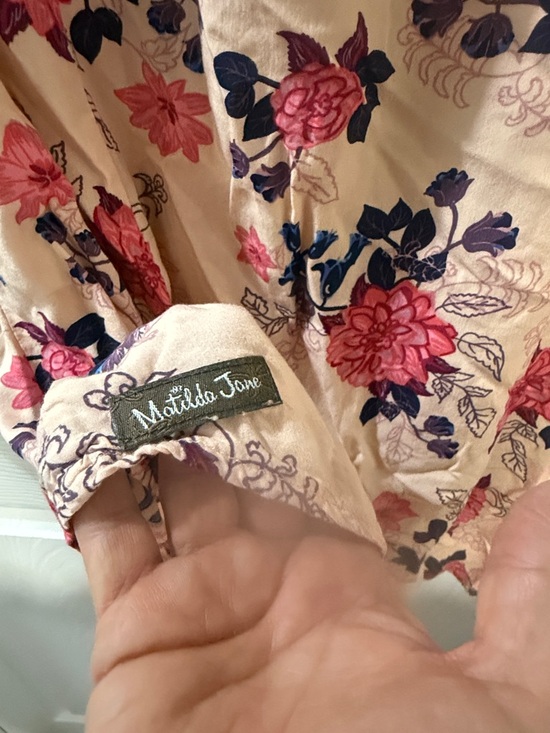 Matilda Jane Floral Blouse - Pink and Red - Picture 4 of 4